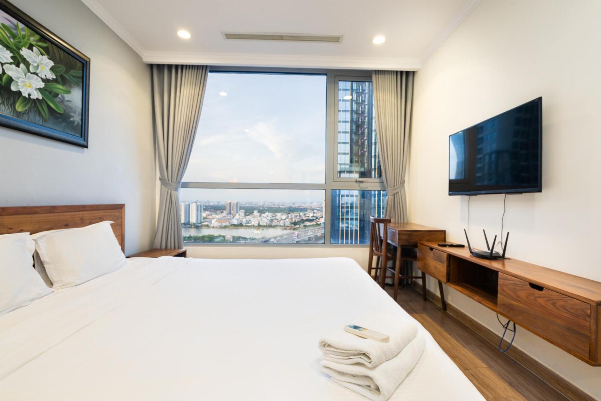 Vinhomes Central Park - Serviced Apartments Rental Ltd Thành Pho Ho Chí Minh Esterno foto
